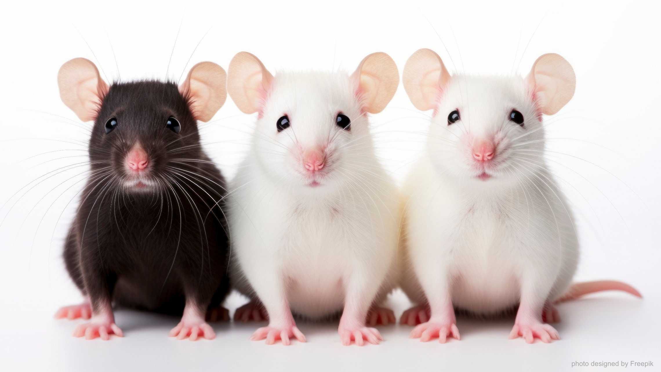 3 animals facing camera