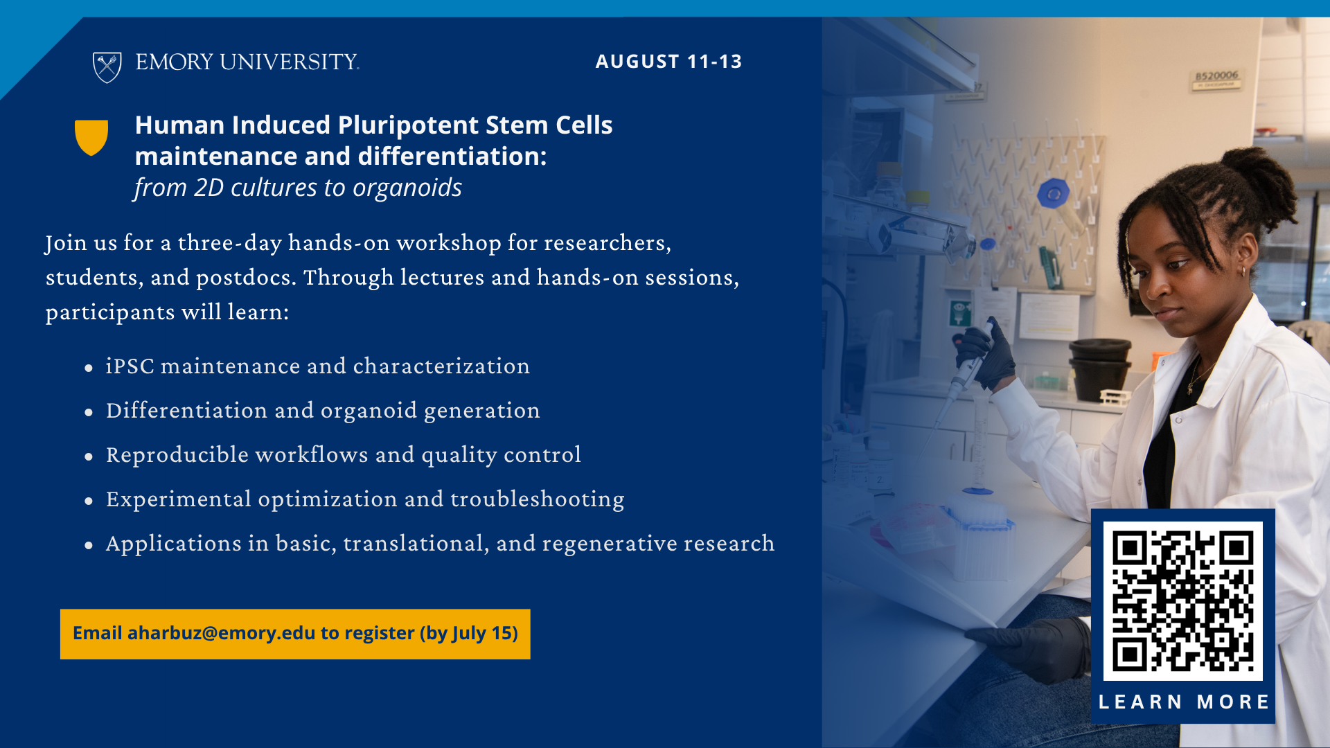 August 2026 Workshop